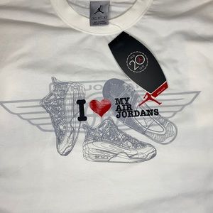 VINTAGE JORDAN DUB ZERO DRIFIT SHIRT SZ: M